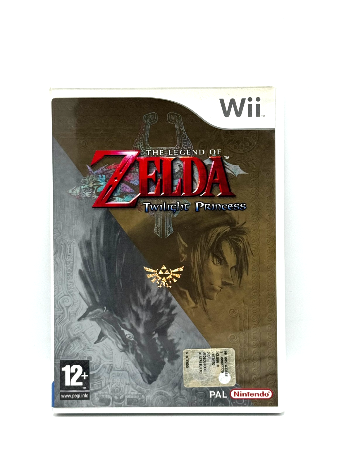 The Legend of Zelda Twilight Princess Nintendo Wii PAL ITA Completo Manuale Disc