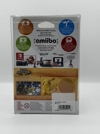 Nintendo Amiibo Pikachu No.10 – Super Smash Bros Series – New / Collectible Rare