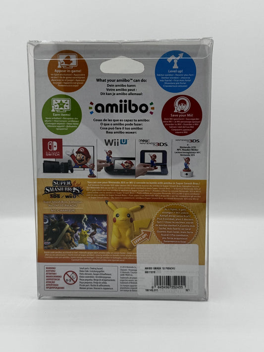 Nintendo Amiibo Pikachu No.10 – Super Smash Bros Series – New / Collectible Rare