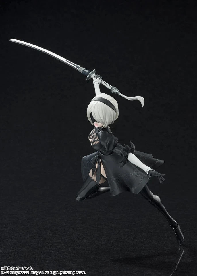 NieR Automata 2B SH Figuarts Tamashii Nations Bandai Action Figure NEW SEALED