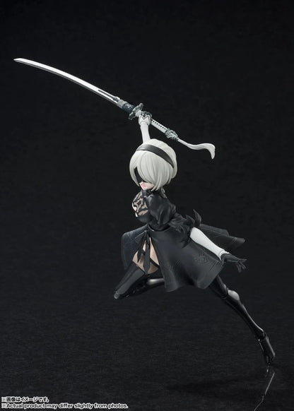 NieR Automata 2B SH Figuarts Tamashii Nations Bandai Action Figure NEW SEALED