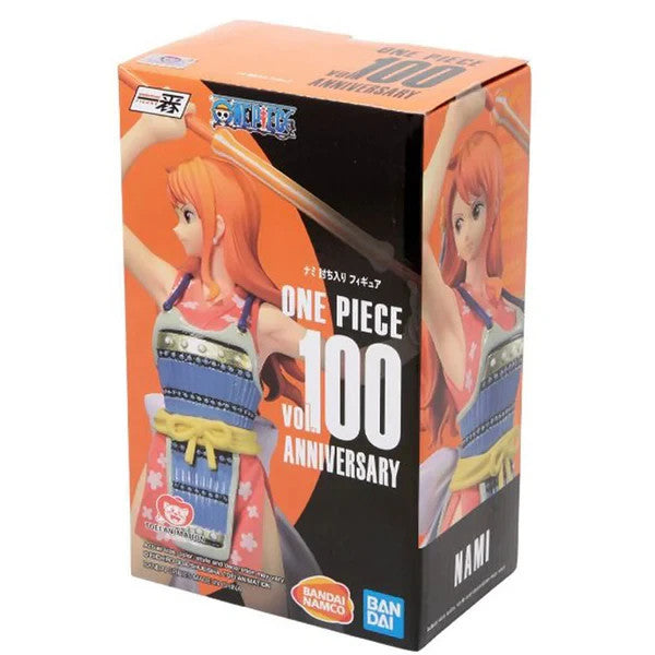 One Piece Nami Vol.100 Anniversary Ichiban Kuji Bandai Figure Statue NEW