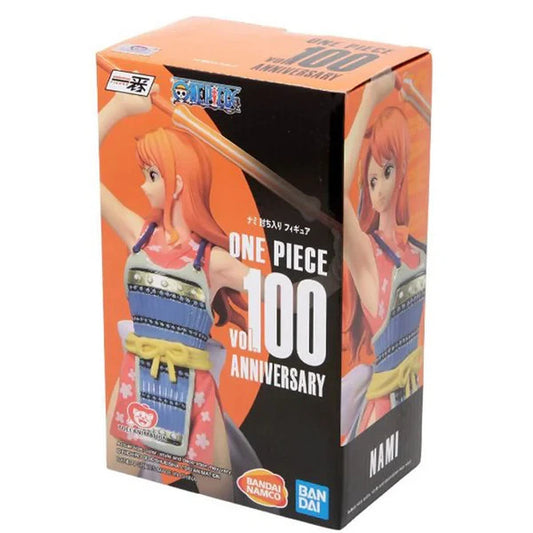 One Piece Nami Vol.100 Anniversary Ichiban Kuji Bandai Figure Statue NEW