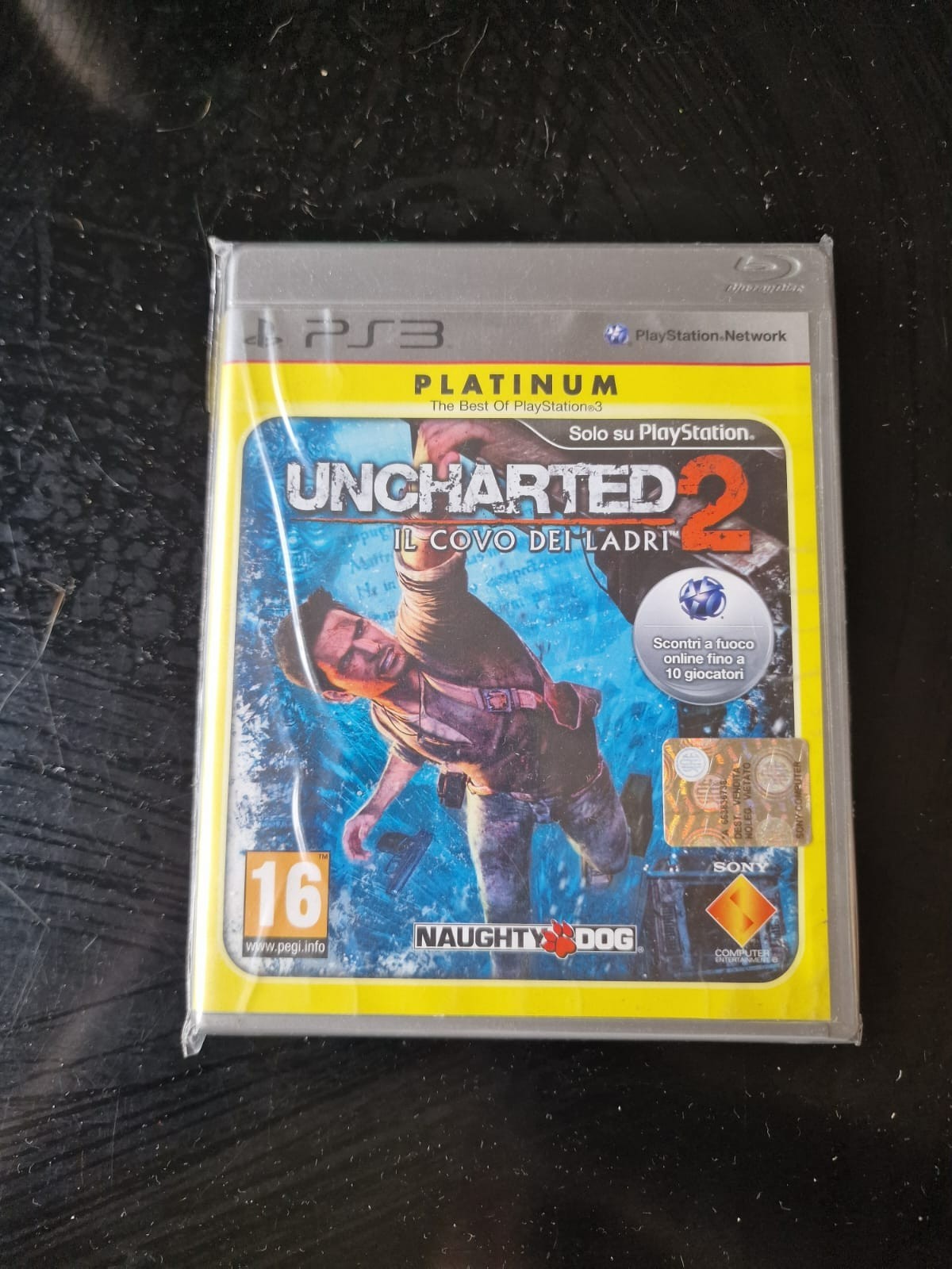 Uncharted 2: Il Covo Dei Ladri Platinum Edition PS3 Pal Ita Usato Completo