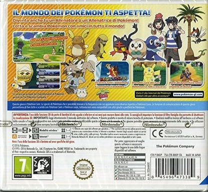 Pokemon Sole Nintendo 3DS NEW SEALED PAL