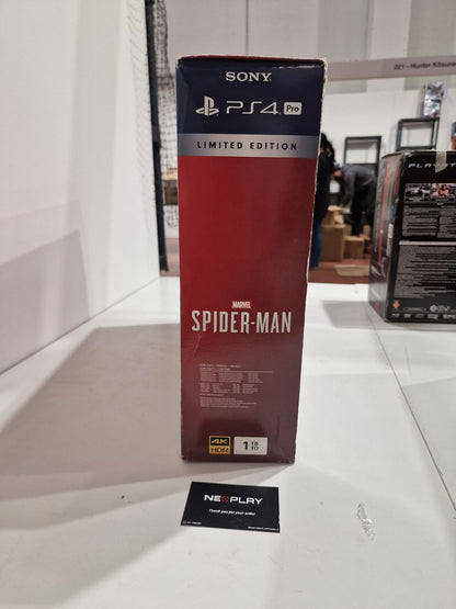 Sony PlayStation 4 Pro 1TB Spider-Man Limited Edition Console Pal Completa