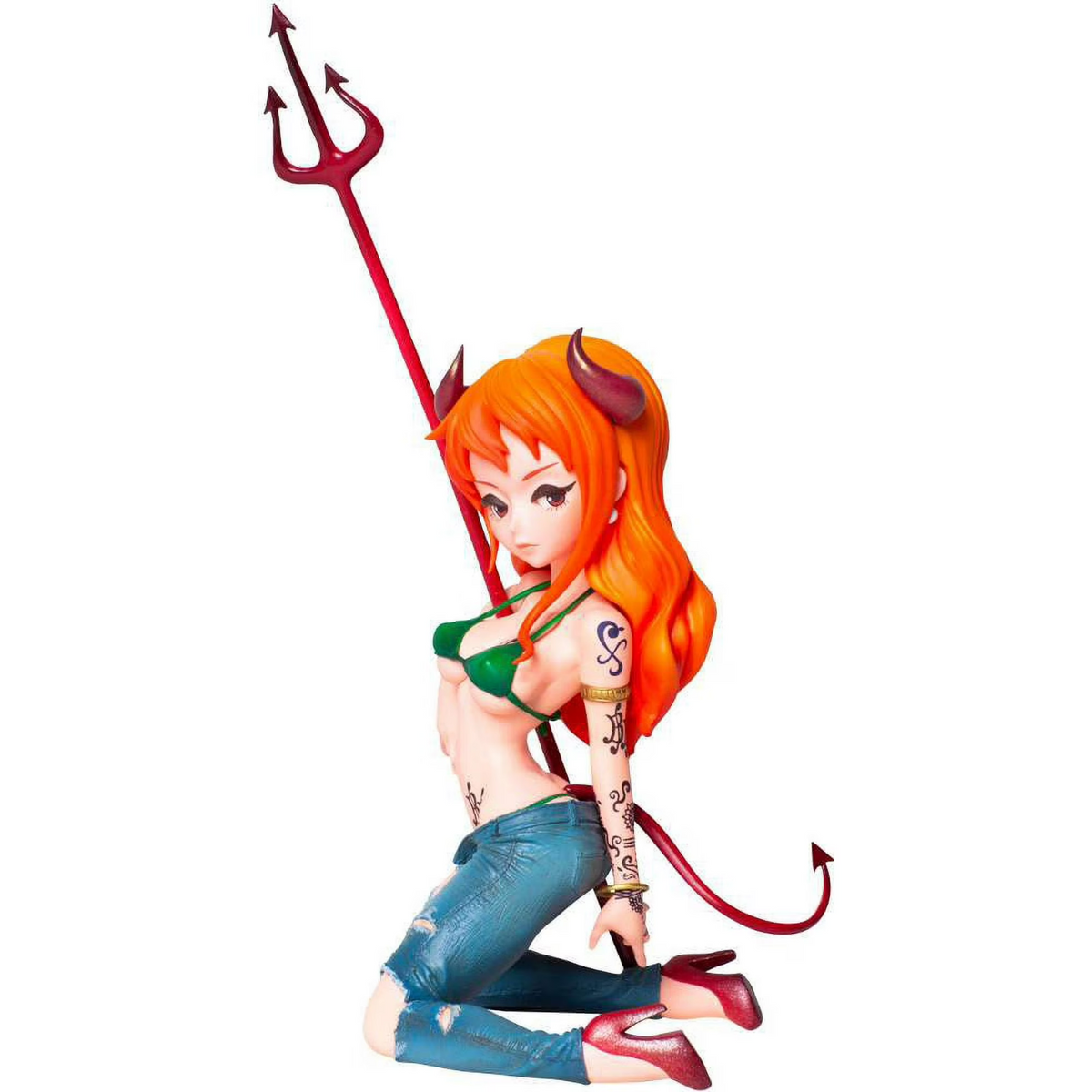 One Piece Devilish Nami Bustercall Banpresto Statue Action Figure NEW SEALED