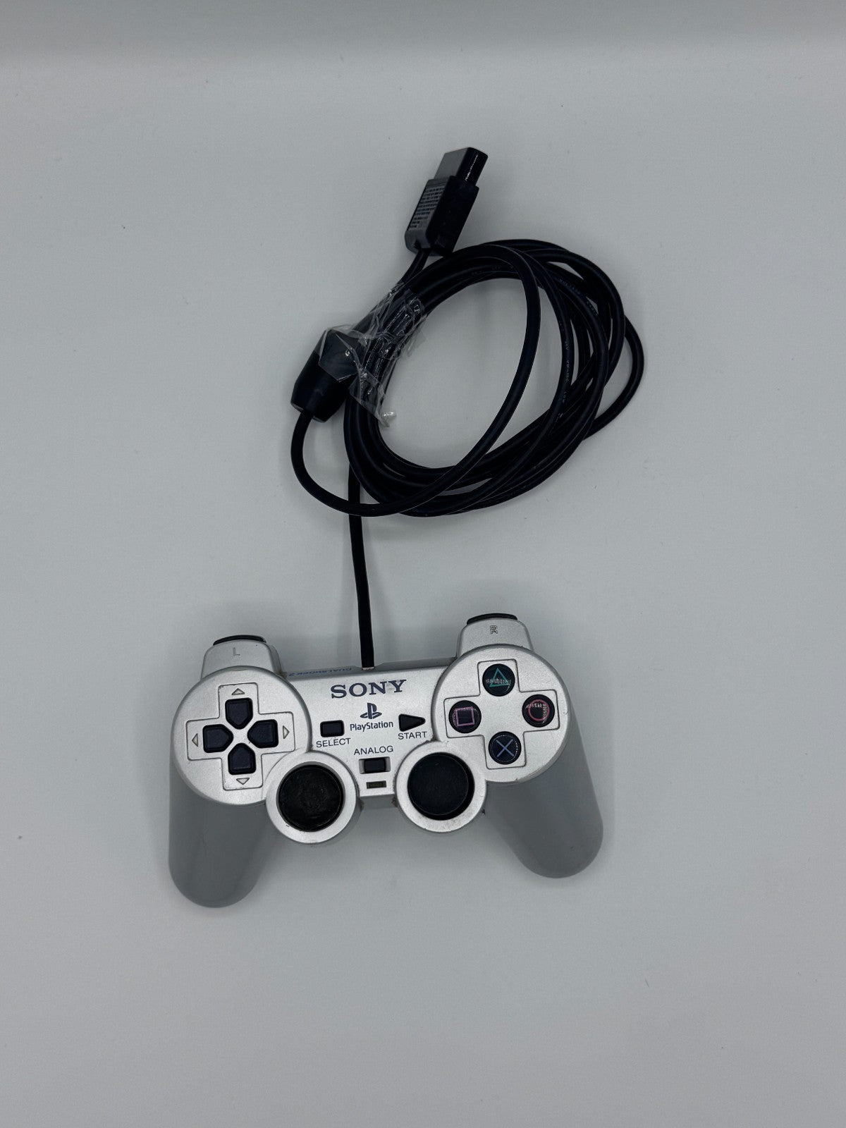 Controller Sony DualShock Analog Silver Originale PlayStation2 PS2 - Funzionante