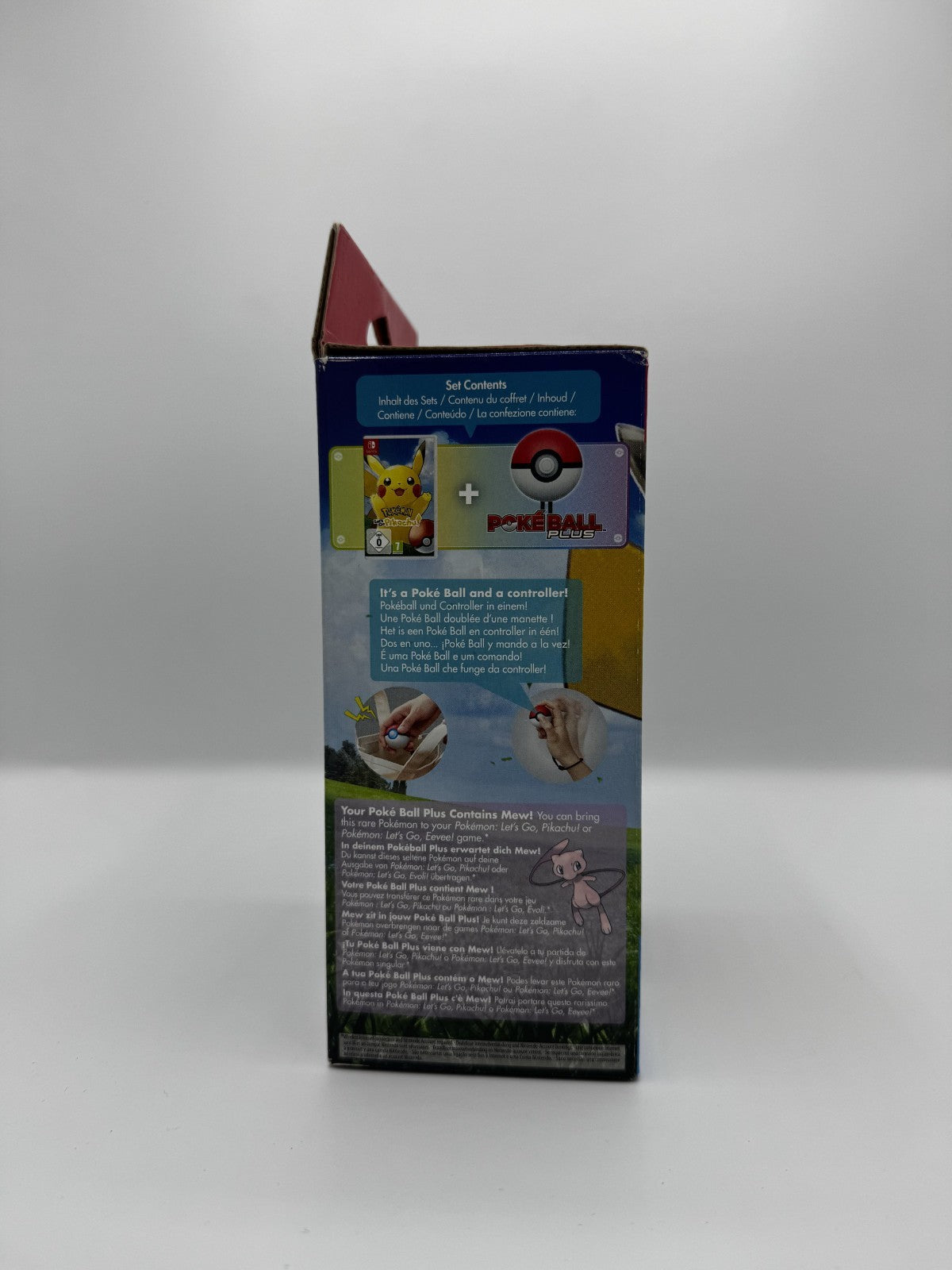 Nintendo Switch Pokémon: Let's Go, Pikachu! + Poké Ball Plus - Edizione PAL ITA