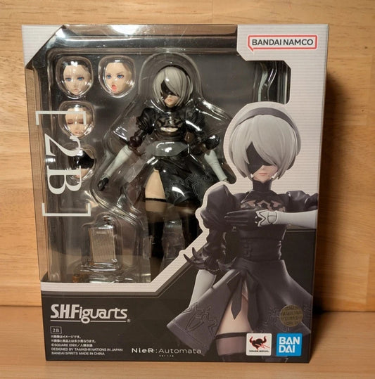 NieR Automata 2B SH Figuarts Tamashii Nations Bandai Action Figure NEW SEALED