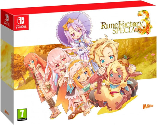 Rune Factory 3 Special Limited Edition Nintendo Switch Nuovo Sigillato
