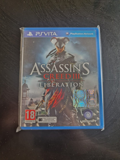 Assassins Creed 3 III Liberation PS Vita Pal Italiano Usato Completo
