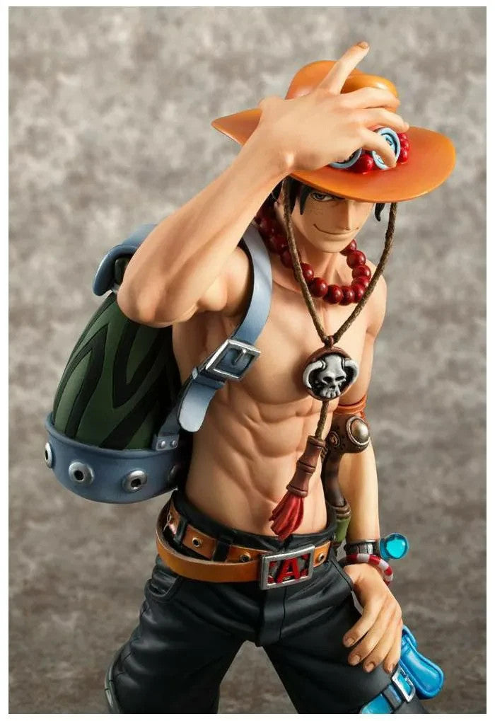Megahouse POP NEO DX Portgas D Ace 10th Limited Ver One Piece Action Figure NEW