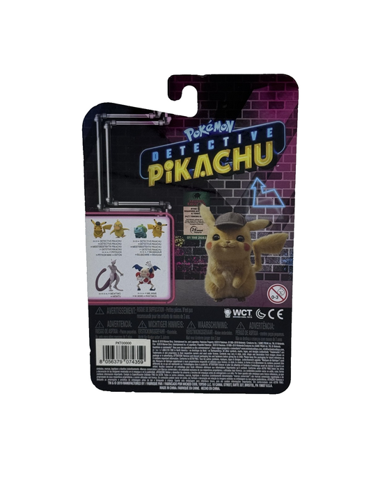Pokemon Detective Pikachu Pikachu Bulbasaur Action Figure WCT 2019 Originale