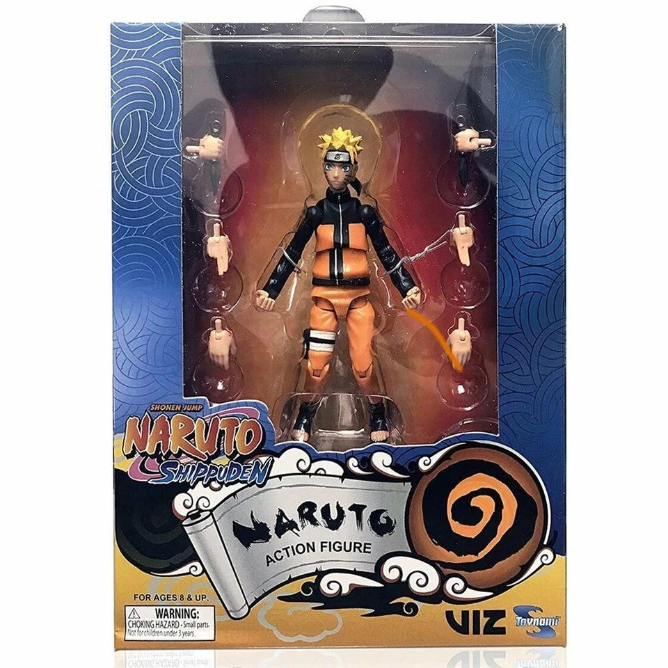 Naruto Shippuden Action Figure Toynami Series 1 Poseable New Sealed