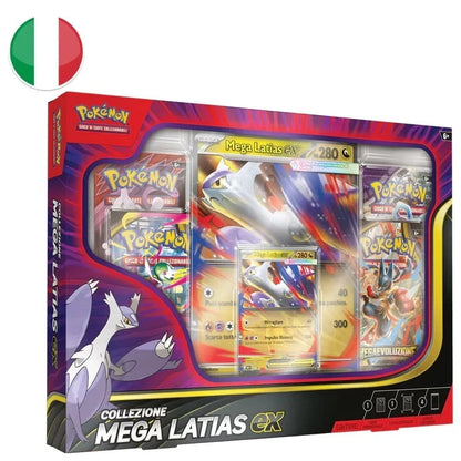 Carte Pokemon Collezione Megaevoluzioni MEGA Latias - EX 4 Buste (ITA) – SEALED