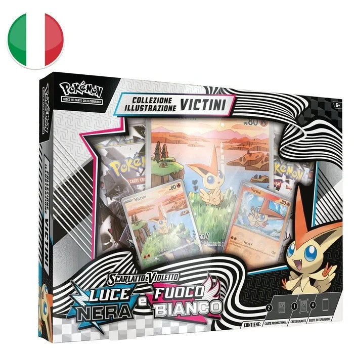 Carte Pokemon Collezione Illustrazione Victini - 4 Buste (ITA) – SEALED