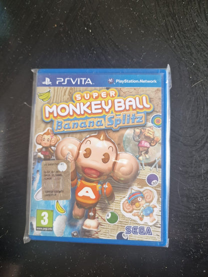 Super Monkey Ball: Banana Splitz PS Vita Pal Italiano Usato Completo