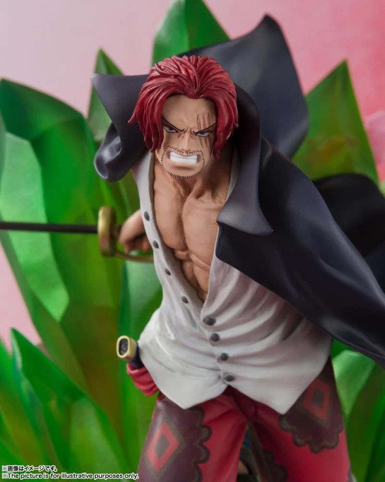 One Piece Film Red Shanks And Uta Figuarts Zero Extra Battle Bandai Figure NEW