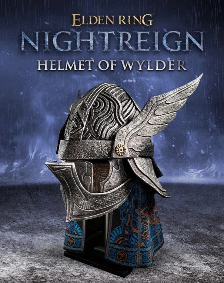 Elden Ring Nightreign Helmet of Wylder Replica 1:1 Limited 9999 Numerato Nuovo