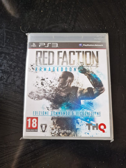 Red Faction Armageddon Edizione Commando E Ricognizione PS3 Pal Ita Usato