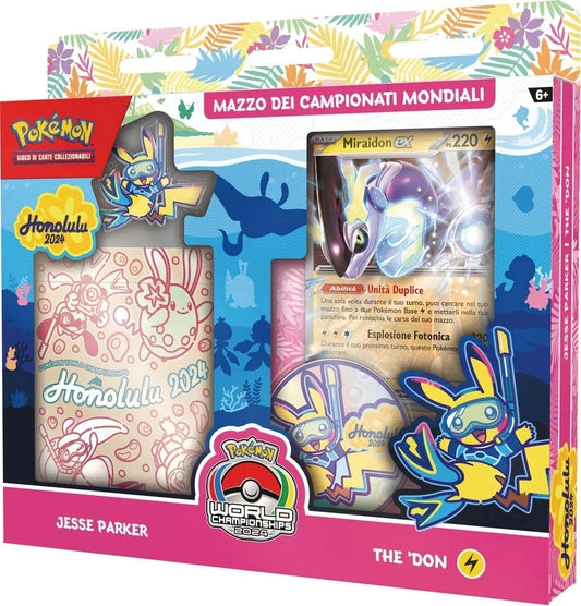 Mazzo Jesse Parker Pokemon dei campionati mondiali 2024 (ITA) - The Don - SEALED