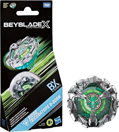 Beyblade X Ridge Triceratops 9-80GN Hasbro Takara Tomy Nuovo Originale