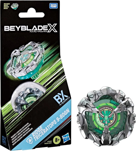 Beyblade X Ridge Triceratops 9-80GN Hasbro Takara Tomy Nuovo Originale
