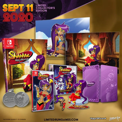 Shantae Risky’s Revenge Limited Collector’s Edition Nintendo Switch New Sealed