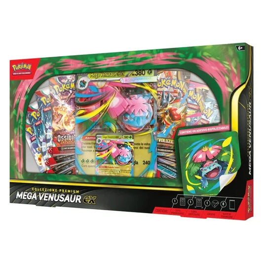 Carte Pokemon Collezione Megaevoluzioni MEGA Venusaur-EX 8 Buste (ITA) – SEALED