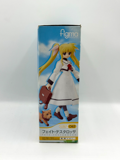 Figma 062 Fate Testarossa Uniform Ver Magical Girl Lyrical Nanoha Max Factory