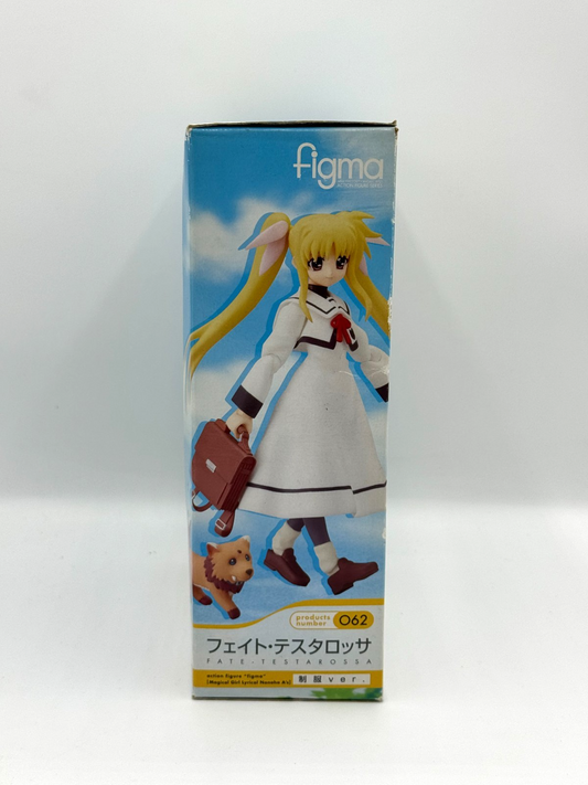 Figma 062 Fate Testarossa Uniform Ver Magical Girl Lyrical Nanoha Max Factory