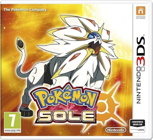 Pokemon Sole Nintendo 3DS NEW SEALED PAL