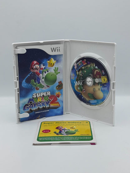 Super Mario Galaxy 2 Nintendo Wii Pal ITA First Print Complete With DVD