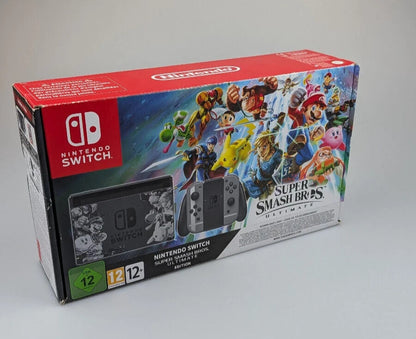 Nintendo Switch Super Smash Bros Ultimate Edition Console PAL Come Nuova