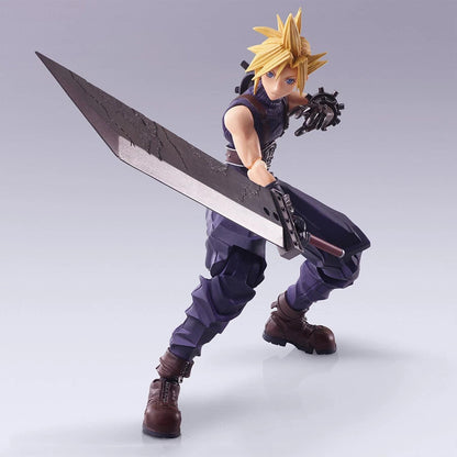 Final Fantasy VII Cloud Strife Bring Arts Square Enix Action Figure NEW SEALED