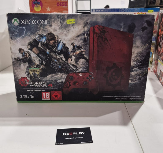 Xbox One S 2TB Gears of War 4 Limited Edition Console Usata Bundle