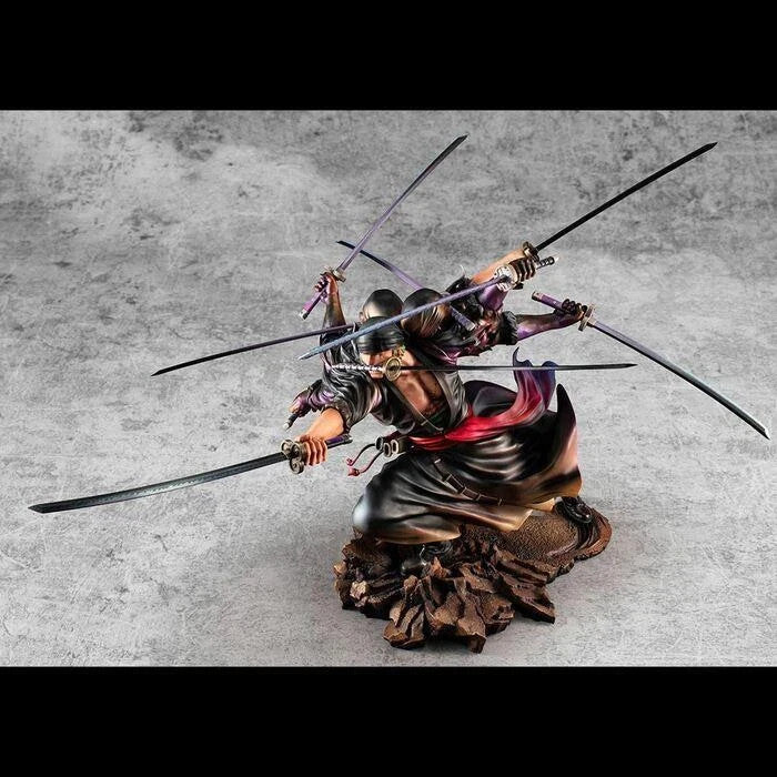 One Piece Roronoa Zoro Demon Spirit Asura P.O.P Maximum Megahouse Figure NEW