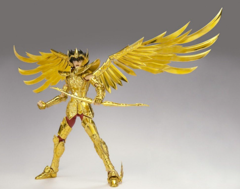 Saint Seiya Sagittarius Seiya Saint Cloth Crown 30cm Bandai NEW SEALED