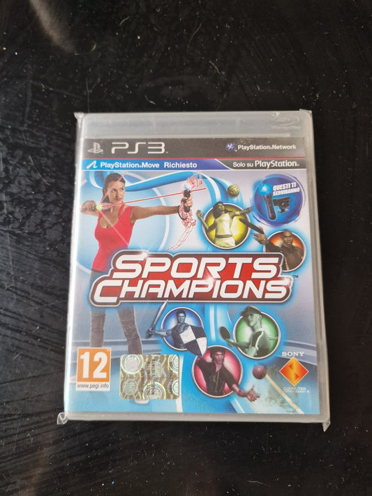 Sports Champions PS3 Pal Ita Usato Completo