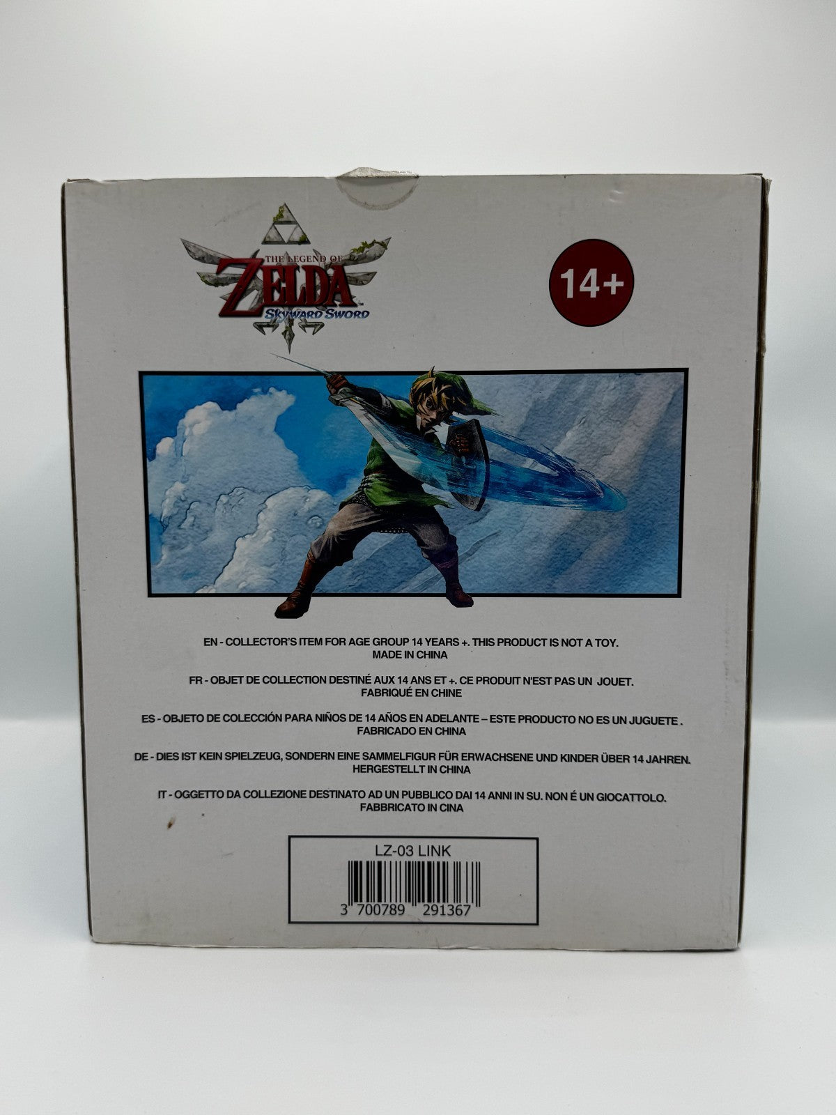 Link Skyward Sword Statua 25 cm First 4 Figures Together Plus Zelda - NEW SEALED