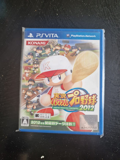 Jikkyou Pawafuru Puroyakyu 2012 PS Vita NTSC-J Japan Import Used Complete