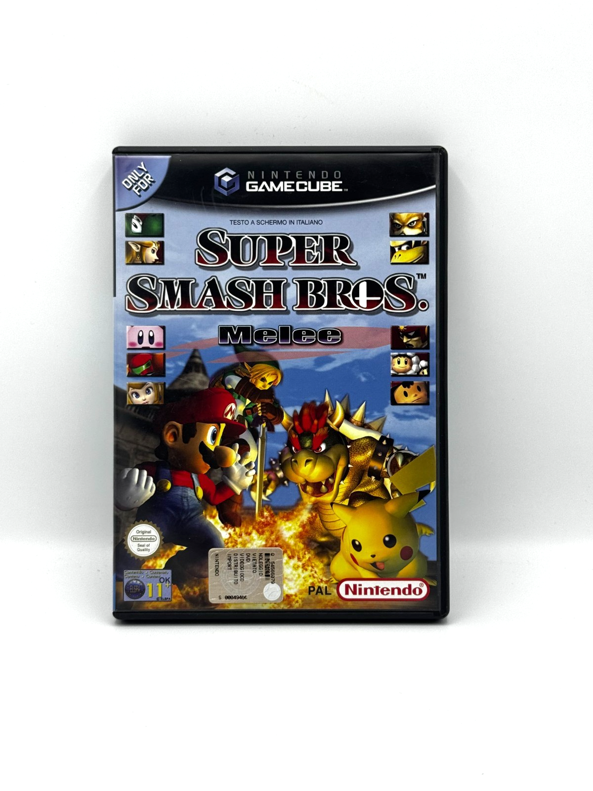 Super Smash Bros. Melee – Nintendo GameCube PAL ITA – Completo con Manuale