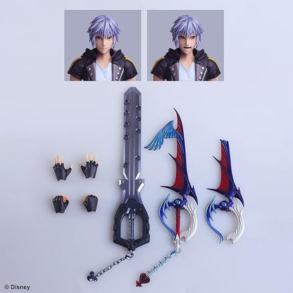 Kingdom Hearts Riku Play Arts Kai Square Enix Action Figure 24 cm NEW SEALED