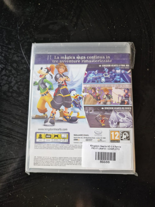 Kingdom Hearts HD 2.5 Remix PS3 Pal Ita Usato Completo