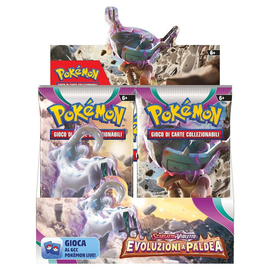 Pokemon Evoluzioni a Paldea Booster Box 36 buste ITA Sigillato NUOVO PERFETTO