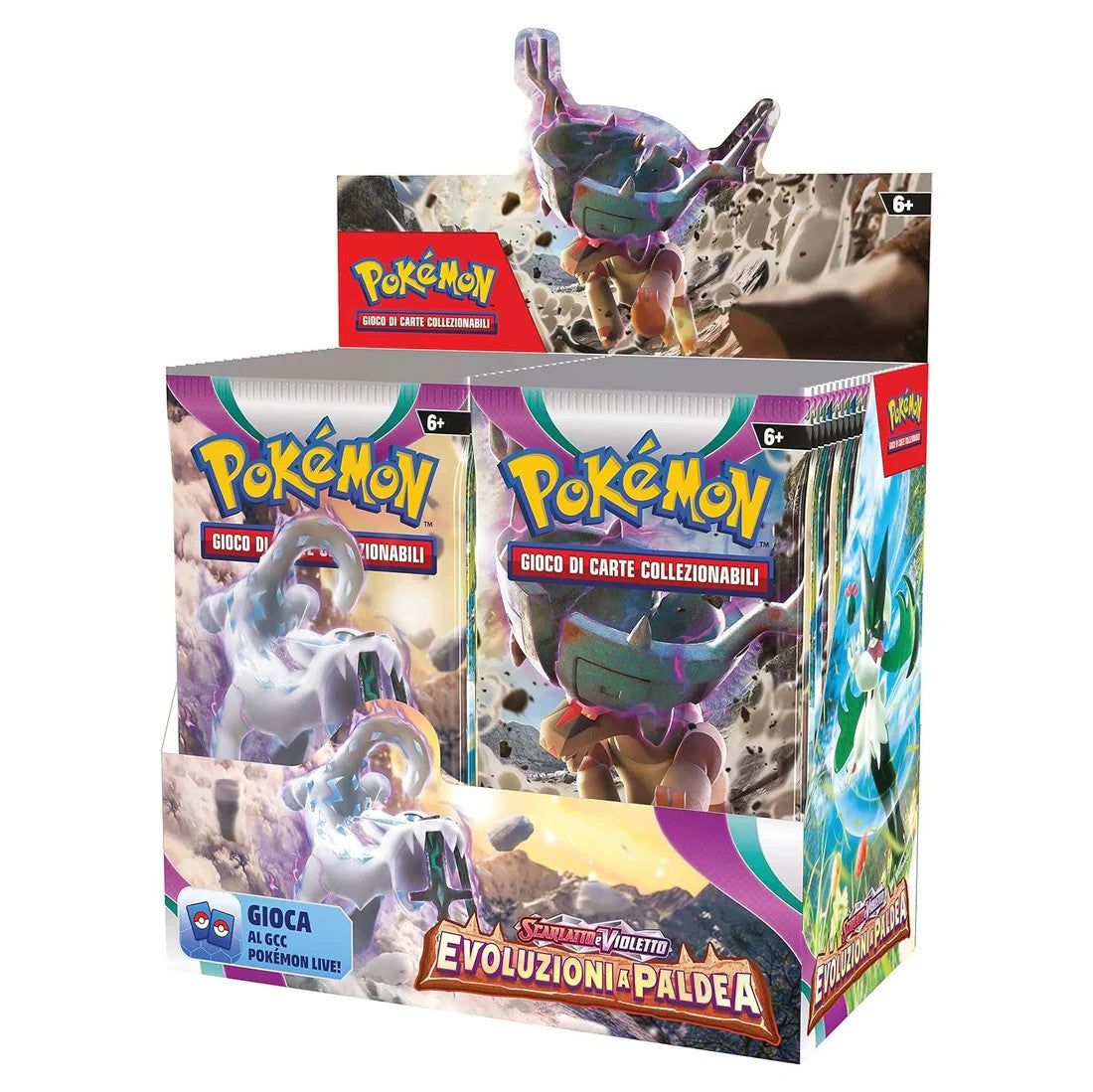 Pokemon Evoluzioni a Paldea Booster Box 36 buste ITA Sigillato NUOVO PERFETTO