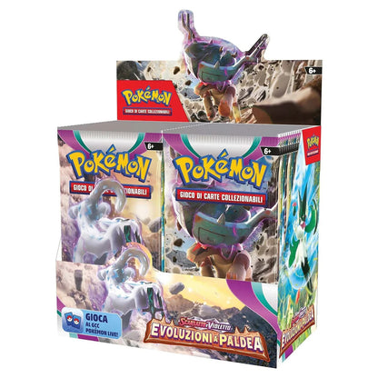Pokemon Evoluzioni a Paldea Booster Box 36 buste ITA Sigillato NUOVO PERFETTO
