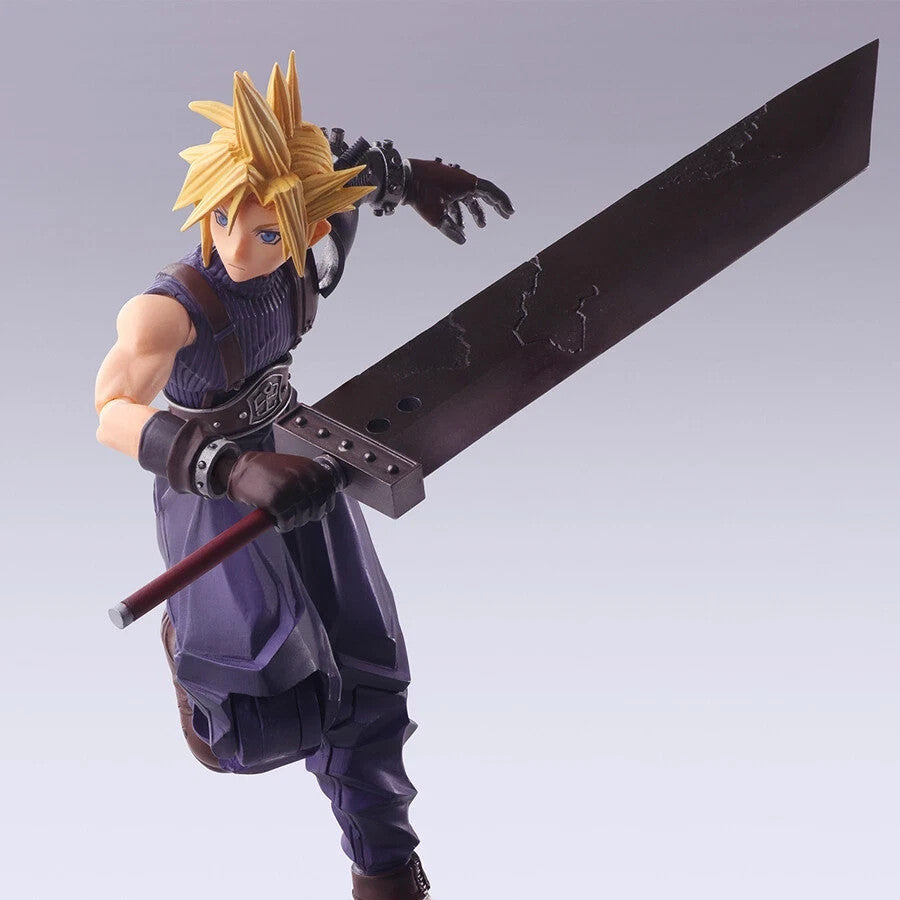 Final Fantasy VII Cloud Strife Bring Arts Square Enix Action Figure NEW SEALED