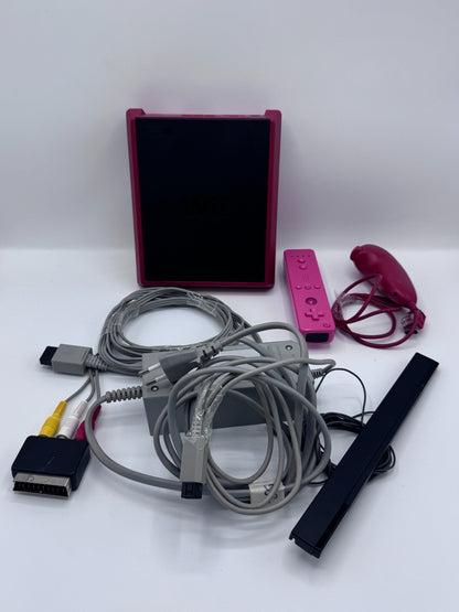 Nintendo Wii Mini Rossa Console Completa Box Originale Wii Remote Motion PAL